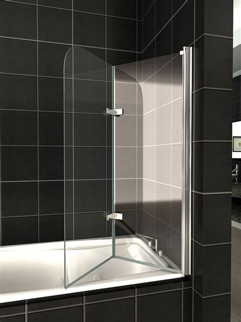 Folding Glass Shower Doors Glass Over Bath Fold Folding Shower