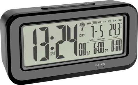 TFA 60255401 Zendergestuurde Wekker Boxx Digitaal Met Temperatuur