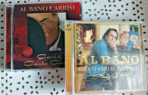 AL BANO CARRISI Lotto Canta Caruso Cantiamo Natale 3 Cd Km No Romina