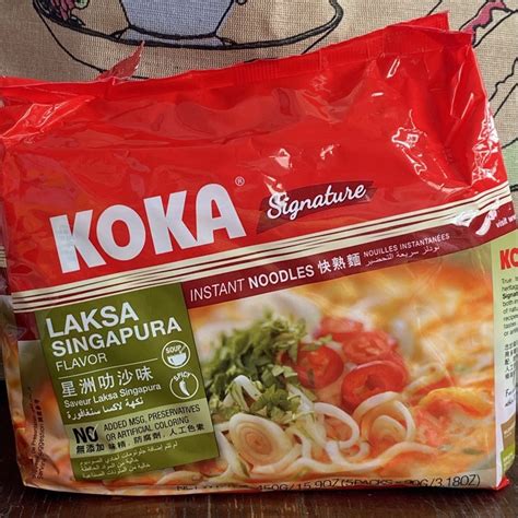 Koka Laksa Singapura Noodles Packs X Gms Shopee Philippines