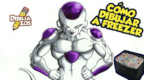 COMO DIBUJAR A FREEZER 4TA FORMA HOW TO DRAW FRIEZA 4TH FORM