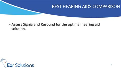 Comparison Between Signia And Resound Hearing Aids Ppt