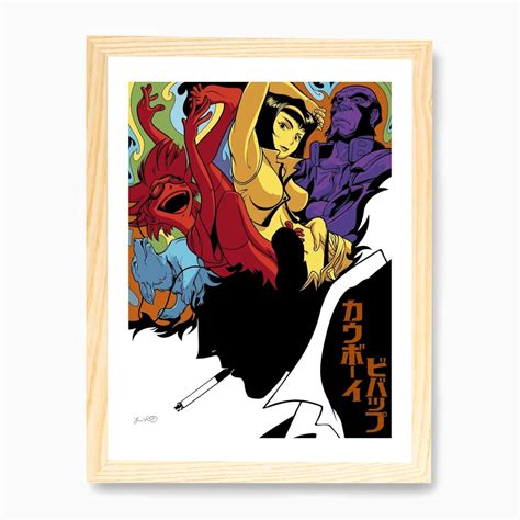 Cowboy Bebop Art Print By Joshua Budich Art Fy