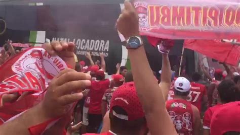 Torcida Do Am Rica Rn Faz Ato De Apoio Ao Time E Provoca Aglomera O Em