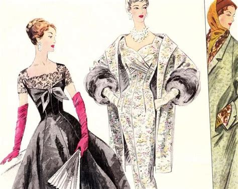 Pdf Of 30s Haute Couture Designer Vintage Fashion Catalog Etsy