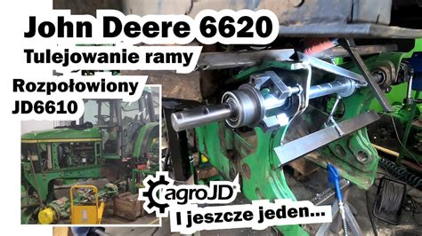 Rozjechany John Deere Tulejowanie W Jd I Jeden Nowy Na