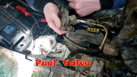 2005 Brute Force 750 Fuel Valve Problem Removal YouTube