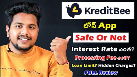 Kreditbee Loan App Review Telugu Kreditbee Is Safe Or Not Without