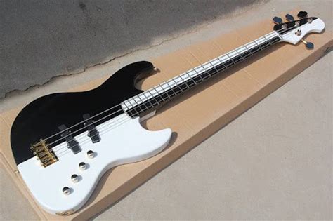 Black And Gold Bass Guitar For Sale 2024 Update Remix Mag