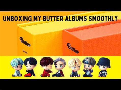 Bts Butter Album Unboxing Youtube