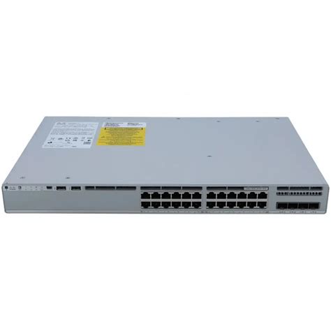 Коммутатор Cisco Catalyst 9200L 24-port PoE+ C9200L-24P-4X-E (1000 Base ...