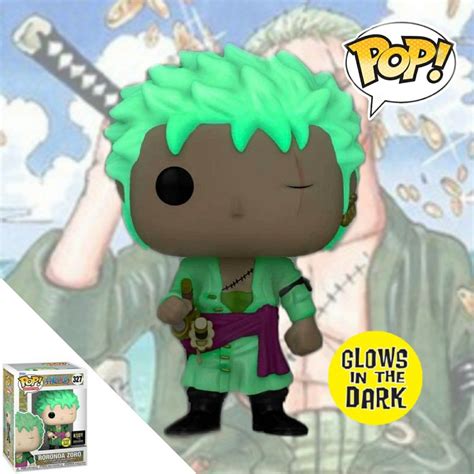 Preorder Roronoa Zoro Glow Kody Exclusive Funko Pop Hobbies Toys