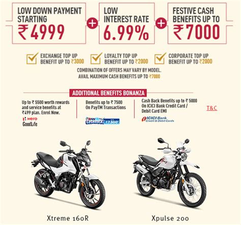 Diwali 2020 Hero Motocorp Bikes And Scooters Festive On Benefits