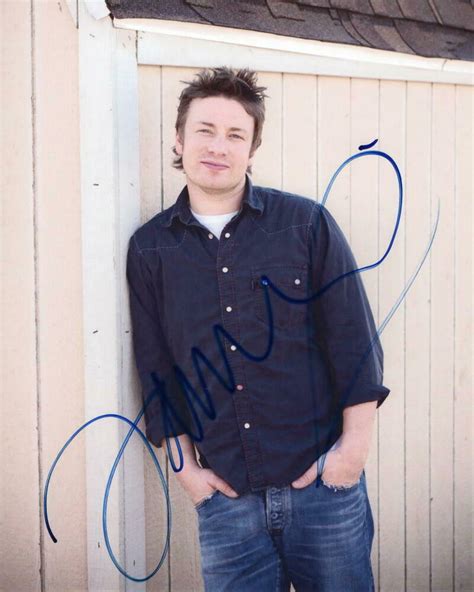 JAMIE OLIVER SIGNED AUTOGRAPH 8X10 PHOTO THE NAKED CHEF STUD HOT Collectible Memorabilia