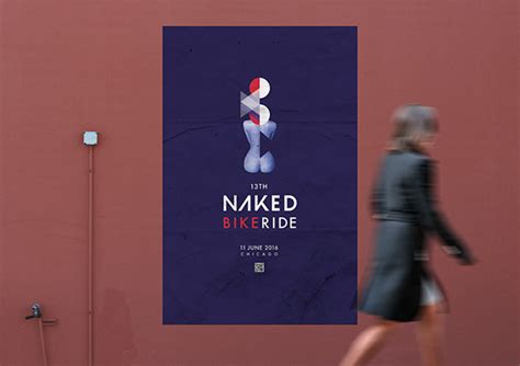 Naked Bike Ride Poster Tickets Behance