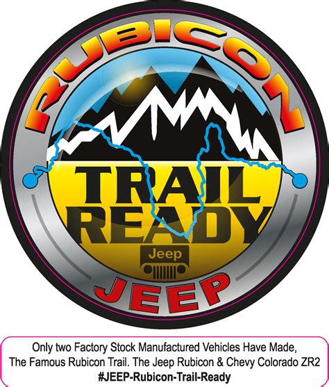 Jeep Rubicon Trail Logo Vector Ai Png Svg Eps Free Download