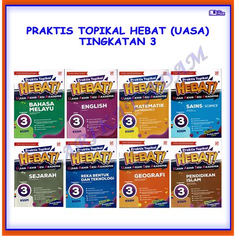 Adm Buku Latihan 2023 Praktis Topikal Hebat Uasa Tingkatan 3 Shopee Malaysia