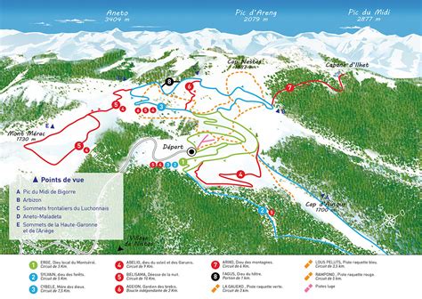 Nistos Plan Des Pistes De Ski Nistos