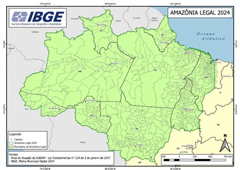 Mapa Da Amazônia Legal - Mapa Da Amazonia Legal 2024 | PDF