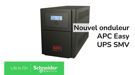 D Couvrez Le Nouvel Onduleur Apc Easy Ups Smv Youtube