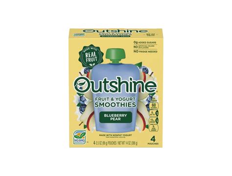 Blueberry Pear Fruit And Yogurt Smoothies Official Outshine®