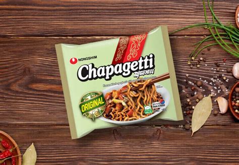 Nongshim Chapagetti Chajang Noodles Black Bean Sauce Ramen Ramyun 140g