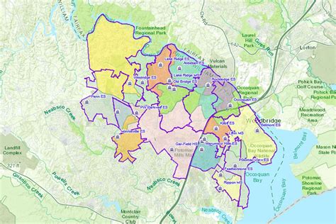 District Fairfax County Map