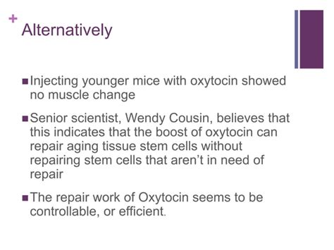 Oxytocin as Hormone Treatment for Anti-Aging | PPT