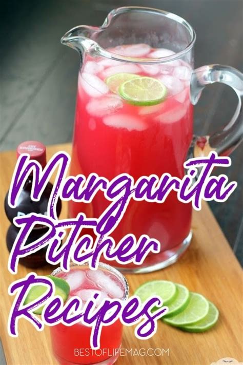 These Margarita Pitcher Recipes Are Perfect For A Crowd And Make The