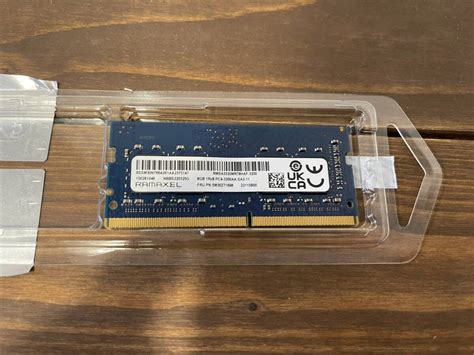 Yahooオークション ノートpc用メモリ Ddr4 8gb Ramaxel Pc4 3200aa