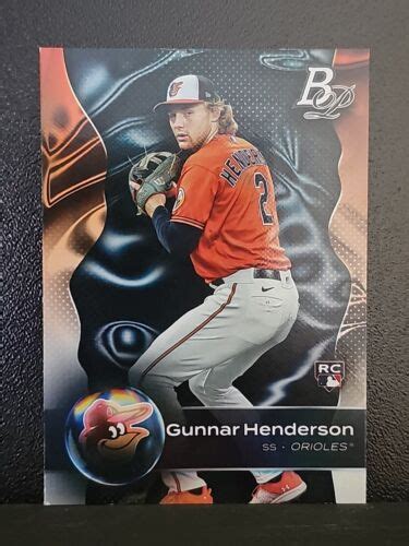 2023 Bowman Platinum 79 Gunnar Henderson RC ORIOLES EBay