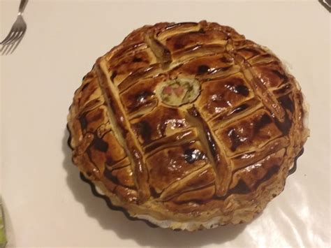 Tourte au jambon et aux cèpes Recette de Tourte au jambon et aux