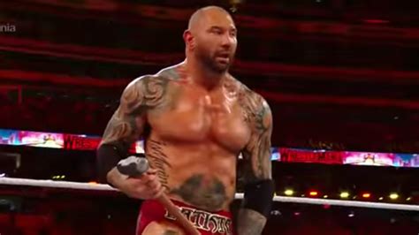 Wwes Dave Bautista Retires After Wrestlemania