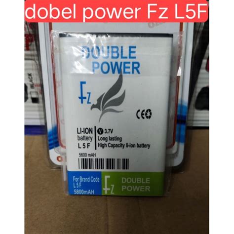 Jual Baterai Dobel Power Fz Brend Code Model L F Mah Dobel Power