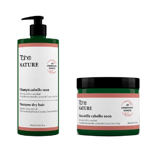 Pack Cabello Seco Nature Tahe Cosmética Líder