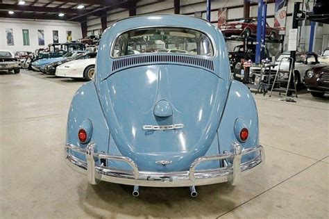 1959 Volkswagen Beetle 7174 Miles Blue Coupe 4 Cylinder 4 Speed Manual