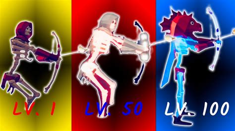 Evolution Of Skeleton Archer Tabs Totally Accurate Battle Simulator