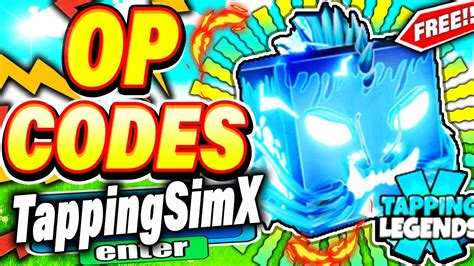 ALL NEW SECRET UPDATE FREE PETS CODES In ROBLOX TAPPING LEGENDS X