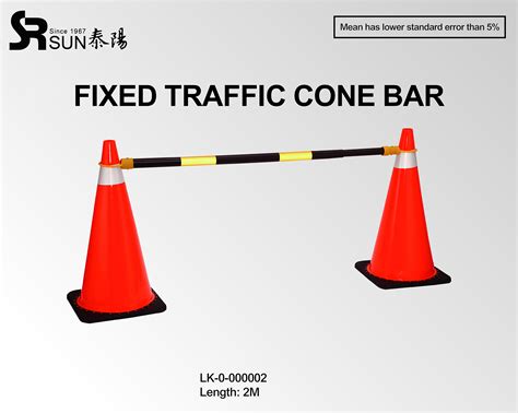 Adjustable Tarffic Cone Bar LK 0 000001 SUN RUBBER