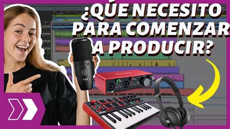 APRENDE CÓMO EMPEZAR en la PRODUCCIÓN MUSICAL 5 Consejos para