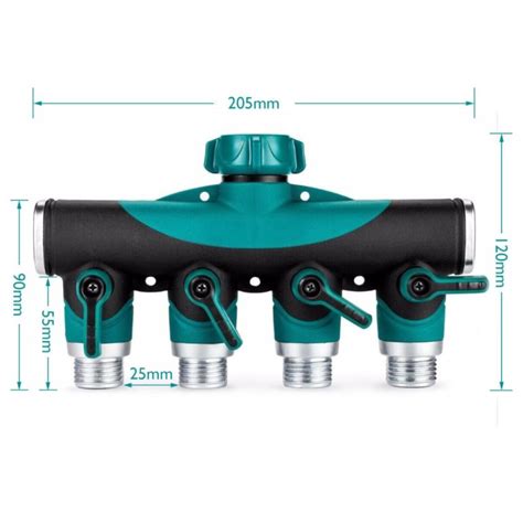 Распределительный коллектор четырёхканальный для полива ? купить по ...