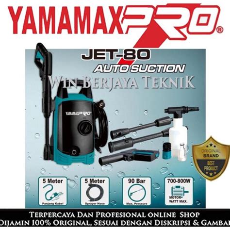 Jual Mesin Steam Cuci Motor Mobil Jet Cleaner Yamamax Pro Jet 80