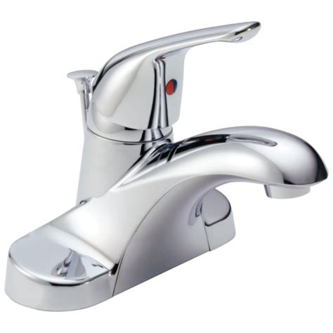 Delta Foundations Chrome 1 Handle 4 In Centerset Watersense Bathroom