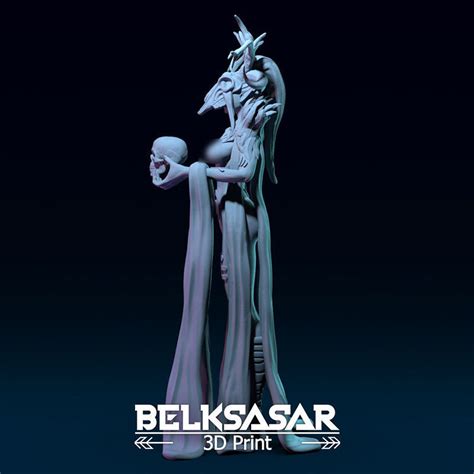 Female Wendigo Nude 3D Model 3D Printable CGTrader