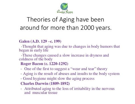 Biological Theories Of Aging