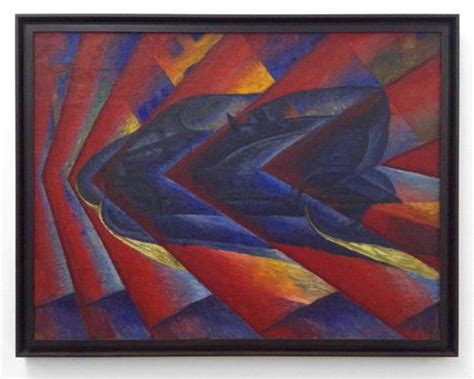 Luigi Russolo Dynamisme D Une Automobile 1912 Avec Images Artiste