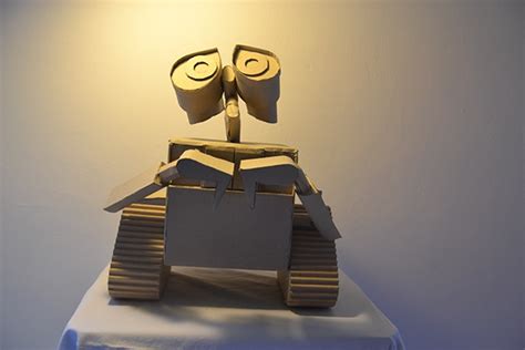 Cardboard Wall E On Behance