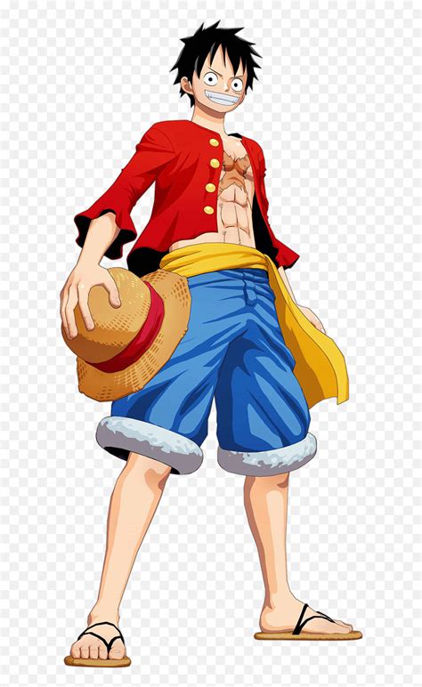 Luffy Full Body Side View