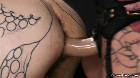 Tattooed Thief Anal Fucked By Mistress