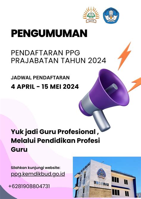 Pengumuman Pendaftaran Ppg Prajabatan Tahun